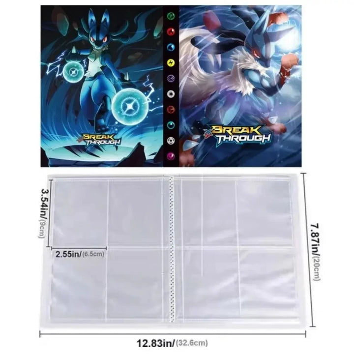 Pokémon Assorted Cards Bundle, 240pcs Holder Pokemon Collections Cards