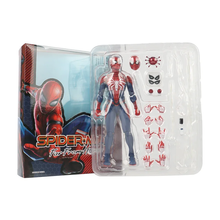 SHFiguarts Spider-Man PS4 – SHF Peter Parker Hero Action Figure Model Toy Gift