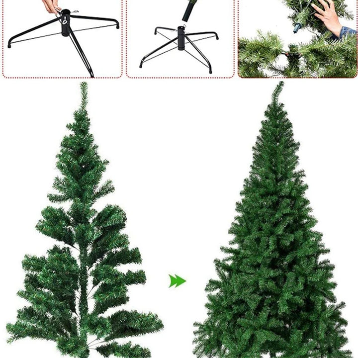 Premium Artificial Christmas Tree with Metal Stand – Multiple Sizes