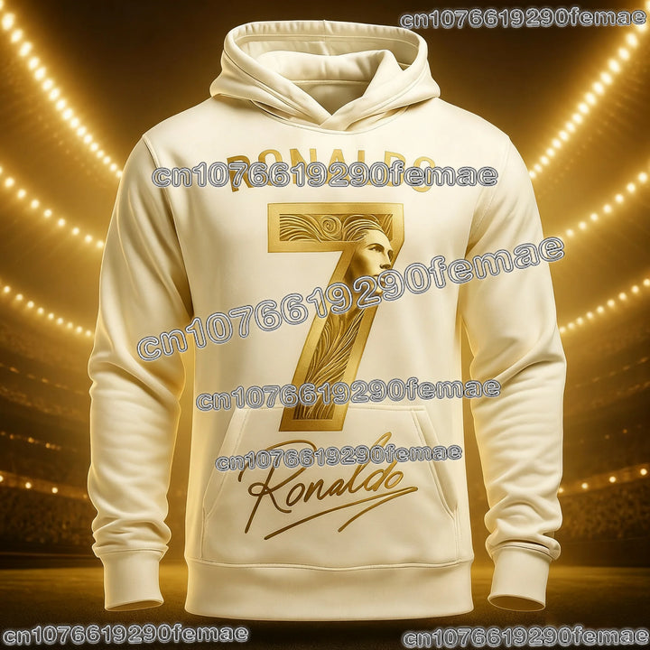 Ronaldo Fan Hoodie – High Quality Football Star Sweatshirt
