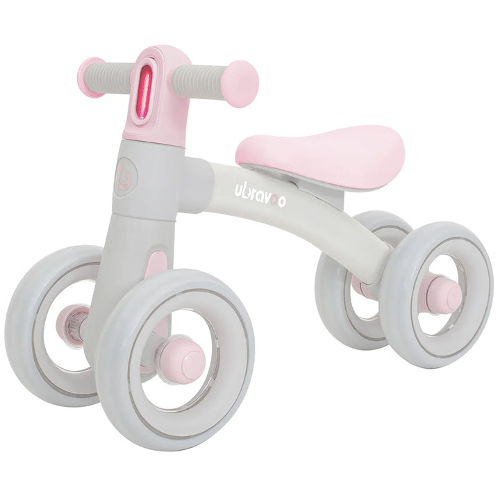 Ubravoo Baby Slide Balance Bike – 12–24M Ride-On Toy with Headlight & Silent Wheels