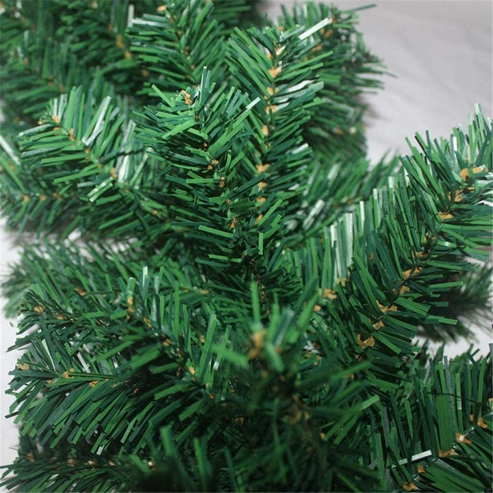 2Pcs 270cm Christmas Metallic Twist Garland – Tree & Ceiling Decoration