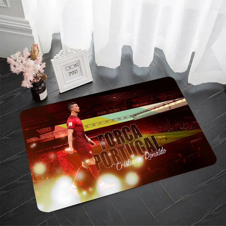 Cristiano Ronaldo CR7 Floor Mat Doormats Home Carpet Foot Mat Anti-Slip