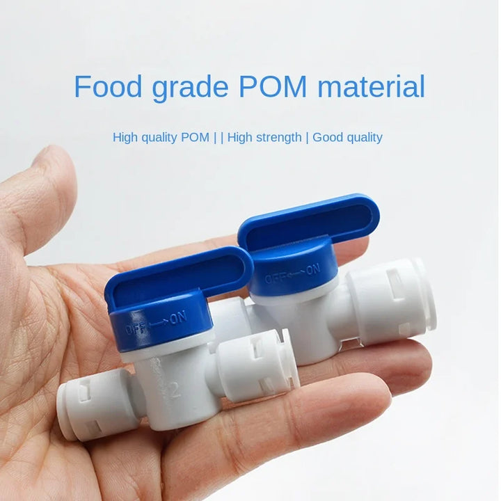 1/4'' 3/8'' Water Purifier Valve – Kitchen Water Pipe Switch & Connector