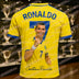 Cristiano Ronaldo Men’s T-Shirt – Fashion Printed Fan Sports Top