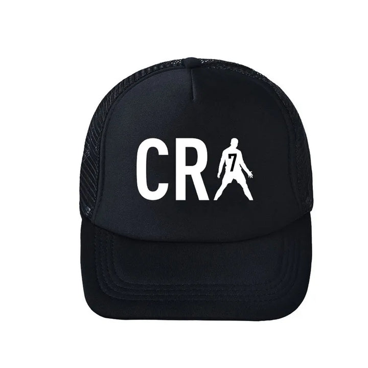 Cristiano Ronaldo CR7 Baseball Cap – Adjustable 3D Printed Snapback Hat