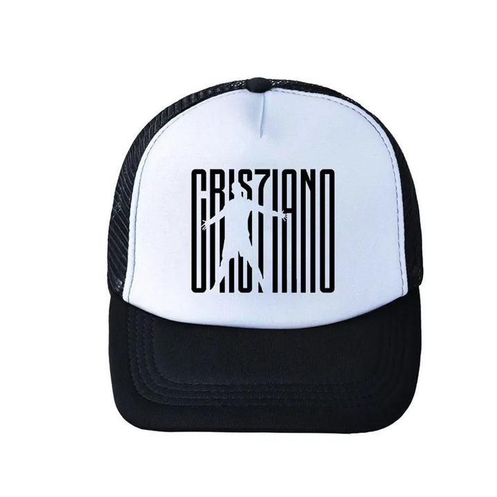 Cristiano Ronaldo CR7 Baseball Cap – Adjustable 3D Printed Snapback Hat
