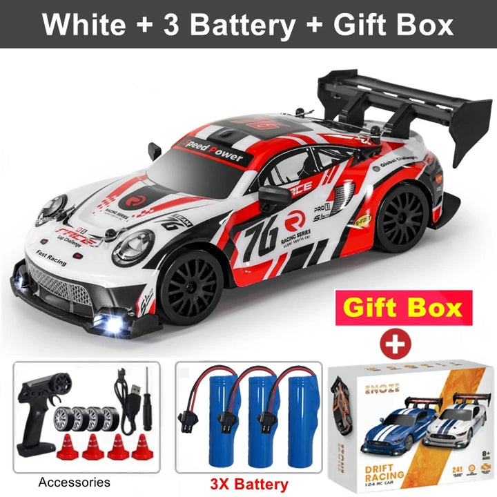 4WD RC Drift Car – Remote Control GTRPRO AE86PRO 4x4 Racing RTR Vehicle Toy Gift