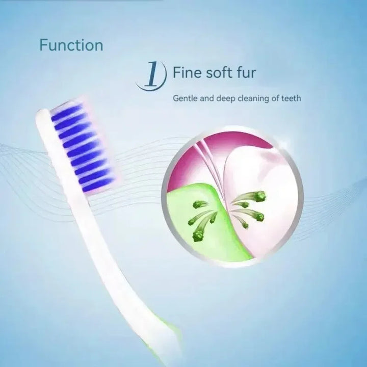 Colgate Adult Toothbrushes 6pcs – Soft Bristles for Sensitive Teeth & Gums