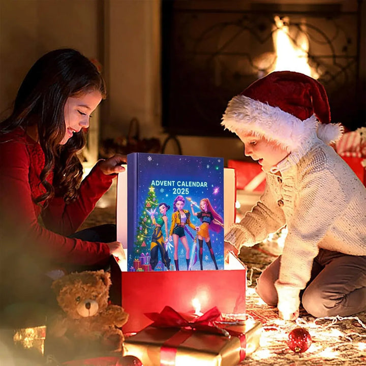 2025 Demon Hunter Advent Calendar – Blind Box Christmas Tree Pendants