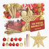 Festive Fix 130Pcs Christmas Baubles Set – Red & Gold Shatterproof Ornaments