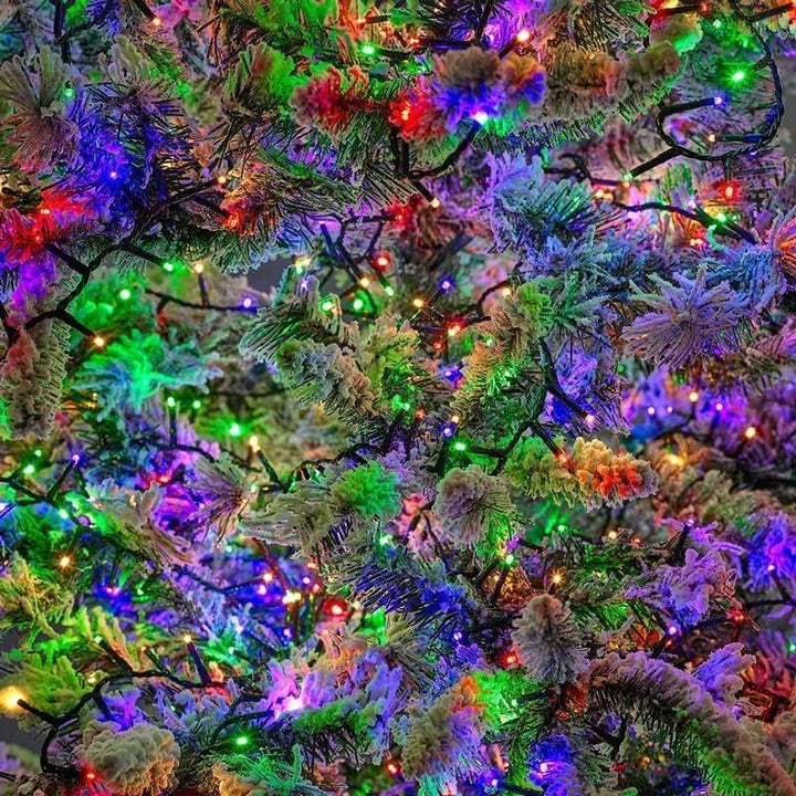 500 LED Christmas Fairy Lights – 8 Modes, Timer, Waterproof, Indoor/Outdoor