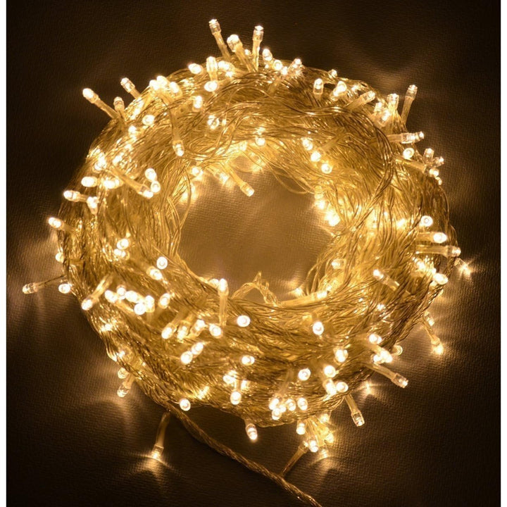 1000 LED Fairy Lights 100m – Cool/Warm White or Multicolour, 8 Modes & Timer
