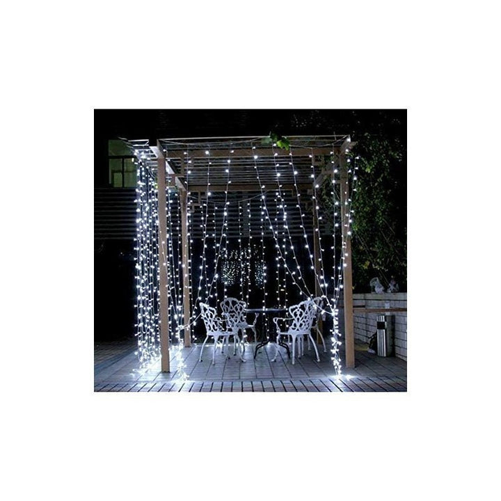 1000 LED Fairy Lights 100m – Cool/Warm White or Multicolour, 8 Modes & Timer