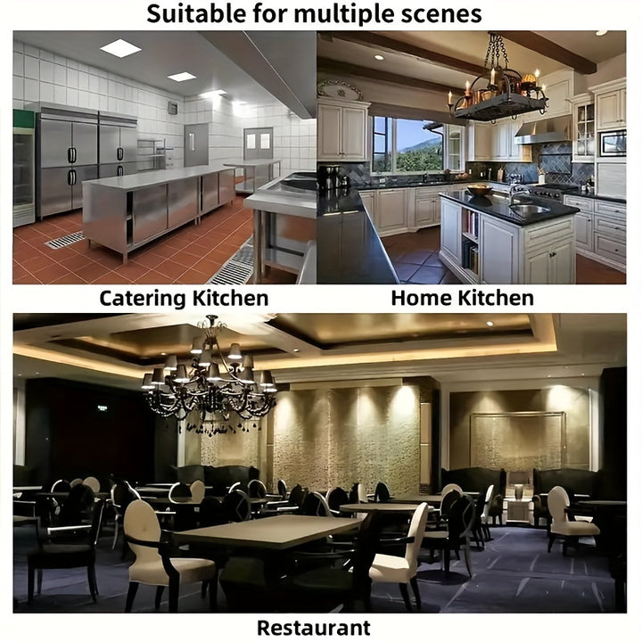 Set of 4 Luxury Christmas Linen Placemats – Red & Gold Holiday Table Mats