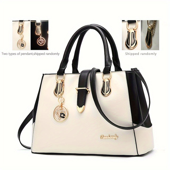 Women’s Shoulder Bag – Elegant Letter Design, Spacious & Comfortable