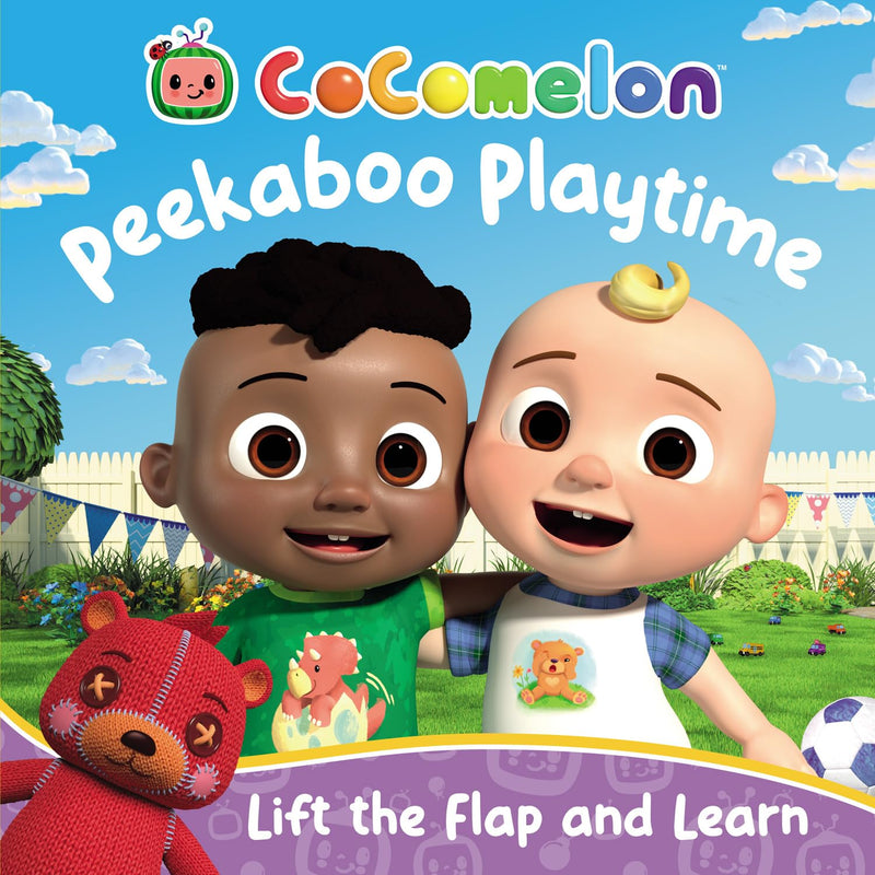 Cocomelon Peekaboo Playtime – Lift-the-Flap Interactive Learning Book (Ages 3–5)