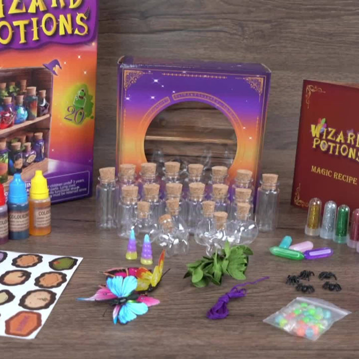 Mini Wizard Potions Kit – DIY Fairy Magic Craft Set for Kids & Girls