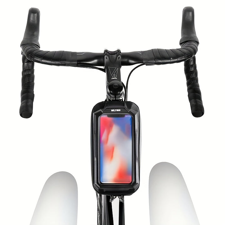 WILD Bicycle Handlebar Bag – 6.8'' Phone Case, Top Tube Storage