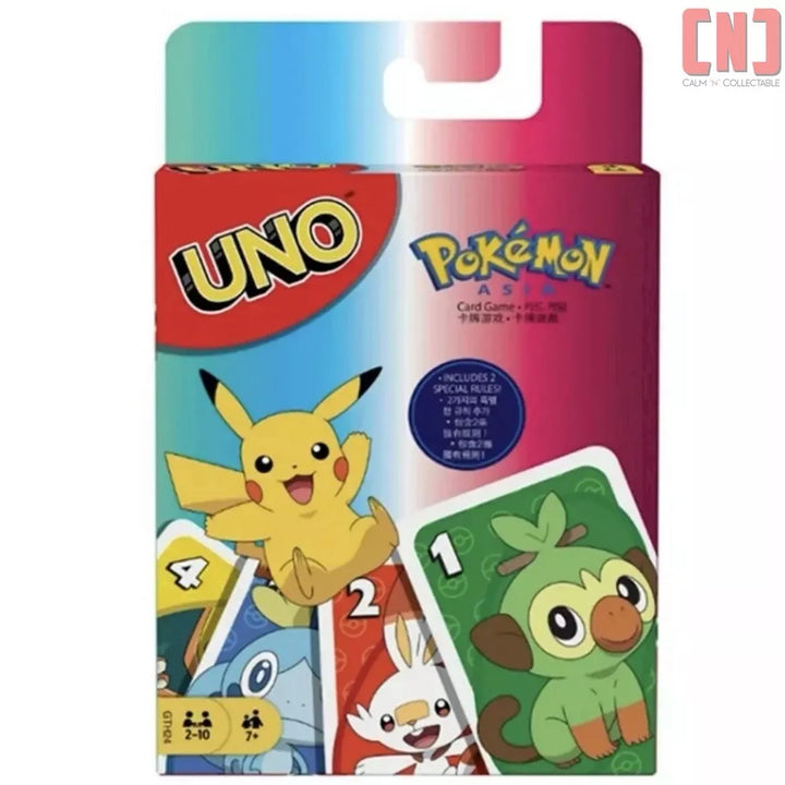NEW - Pokemon UNO Family Card Game by Mattel