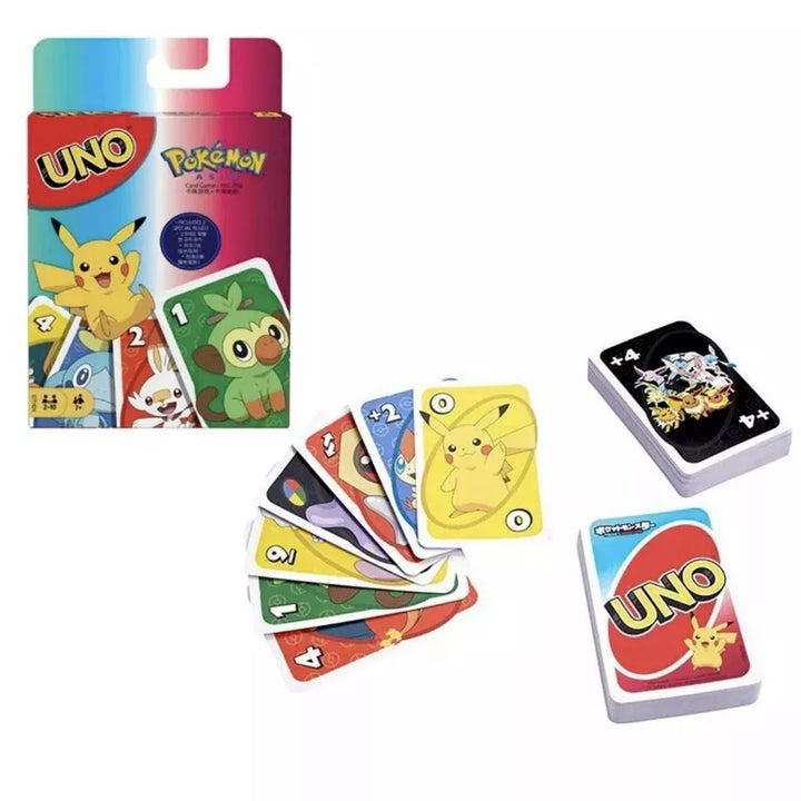 NEW - Pokemon UNO Family Card Game by Mattel